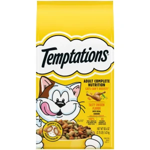 Temptations Tasty Chicken Flavor Dry Cat Food, 3.15 Lb Bag
